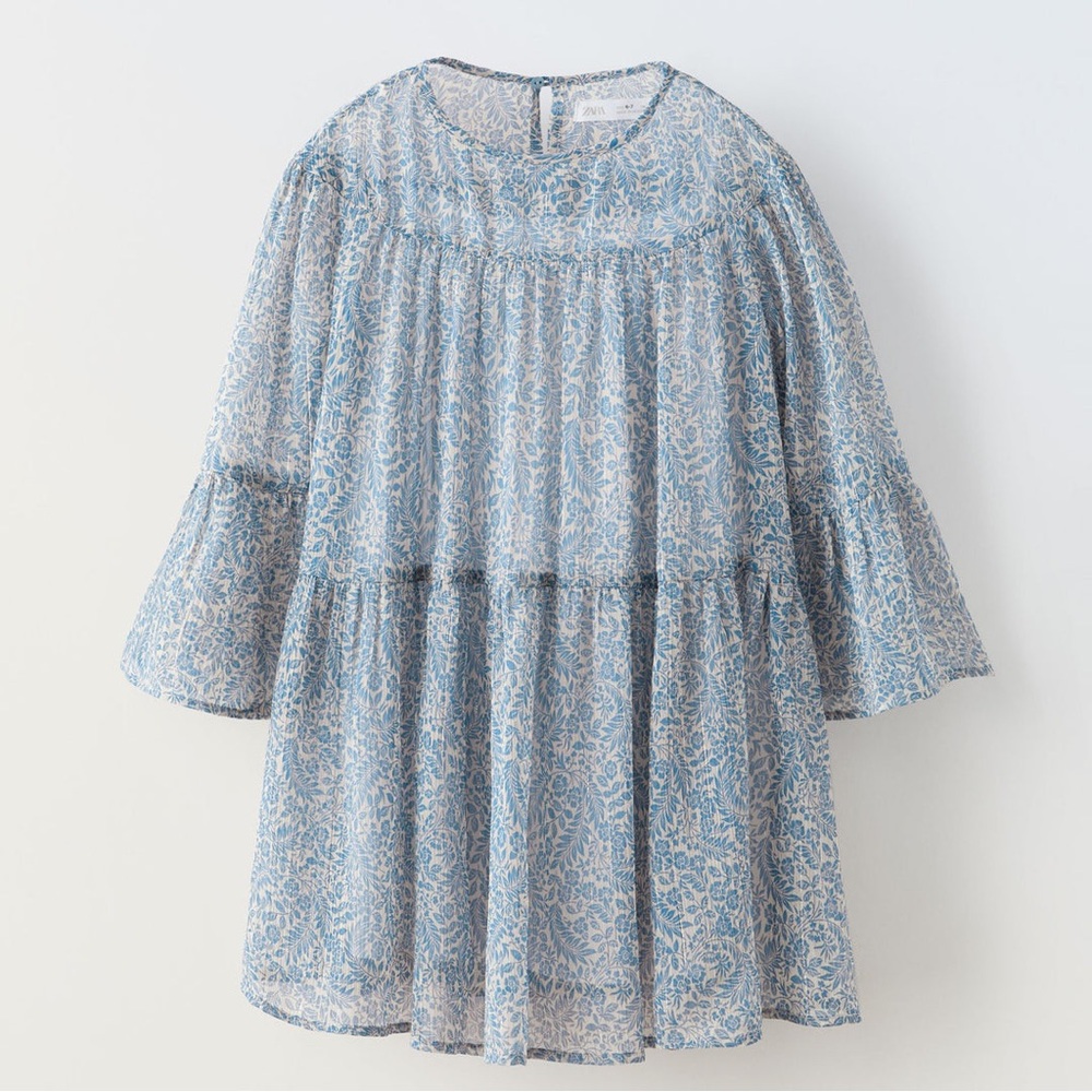 Zara Girls Floral Swing Dress